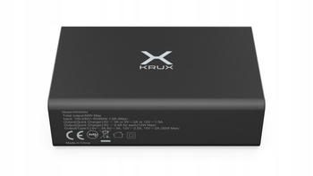 KRUX Ładowarka sieciowa USB 60W PD QC 3.0